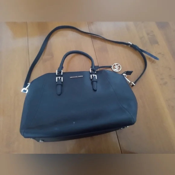 Michael Kors Black Satchel Bag - Picture 1 of 4